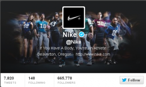 twitter nike - Corporate Eye