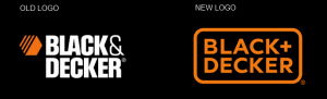 Black and Decker logo old new